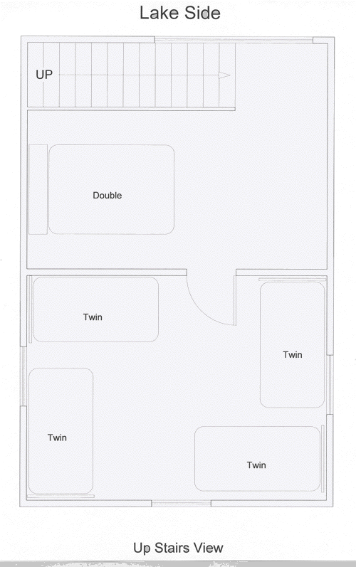 floor plan upstairs