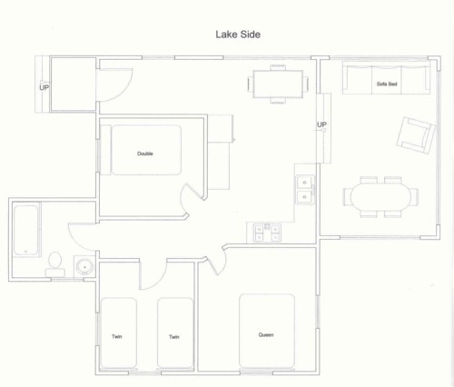 Apsen cabin floop plan
