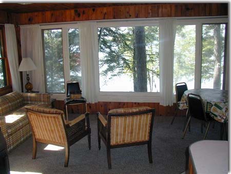 minnesota cabin view of the lake