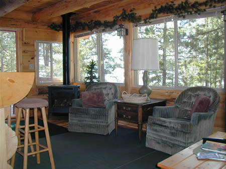 cabin living room