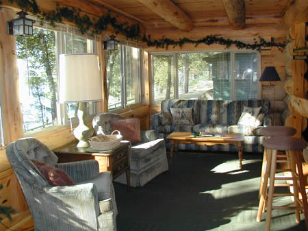 cabin living room